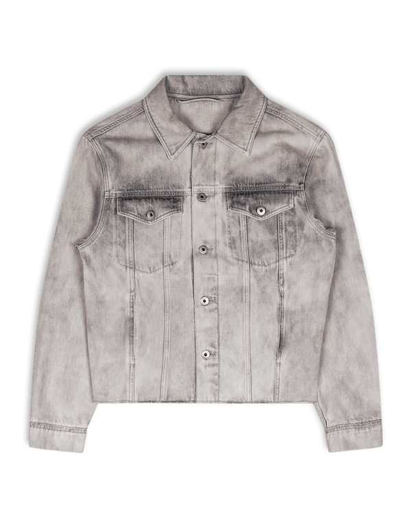 COOR Shadow Washed Cutoff Denim Trucker | Rezet Store