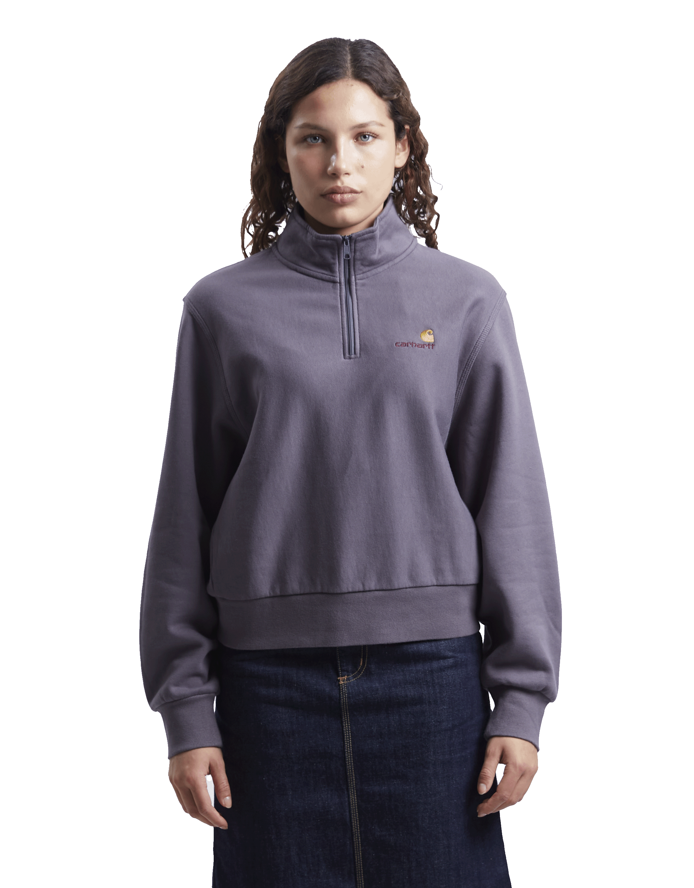 W' American Scr. High Neck Swt