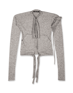 Strappy Knit Cardigan