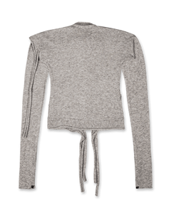 Strappy Knit Cardigan