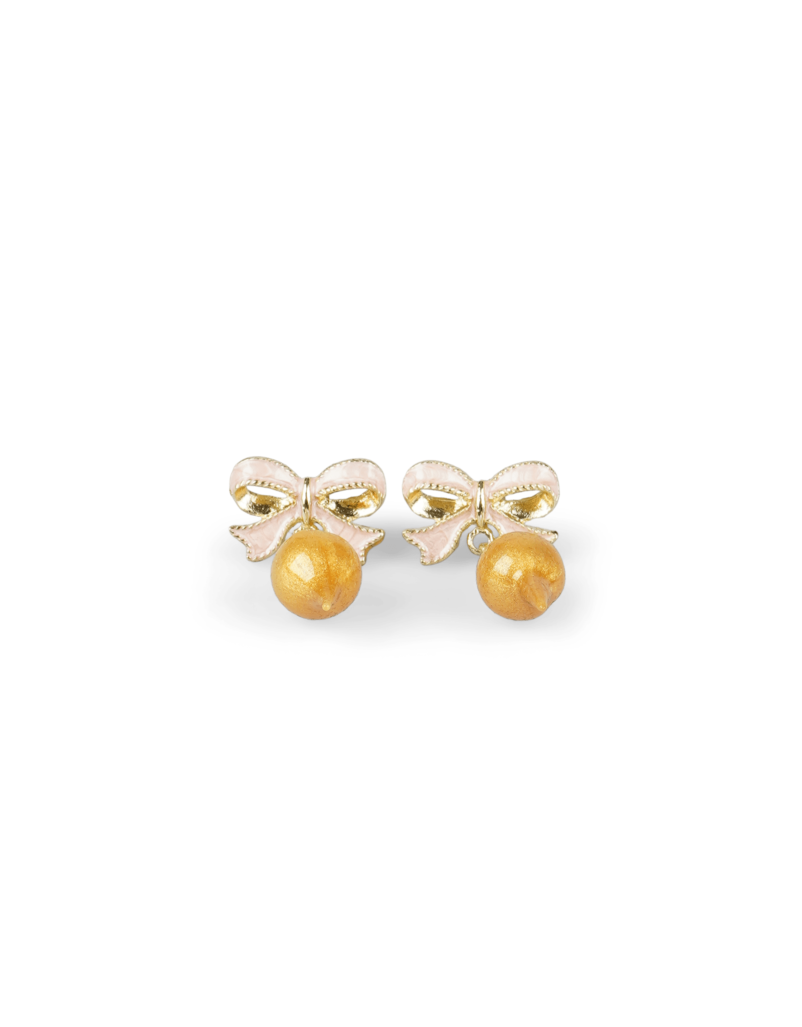 Bow Pearl Earring