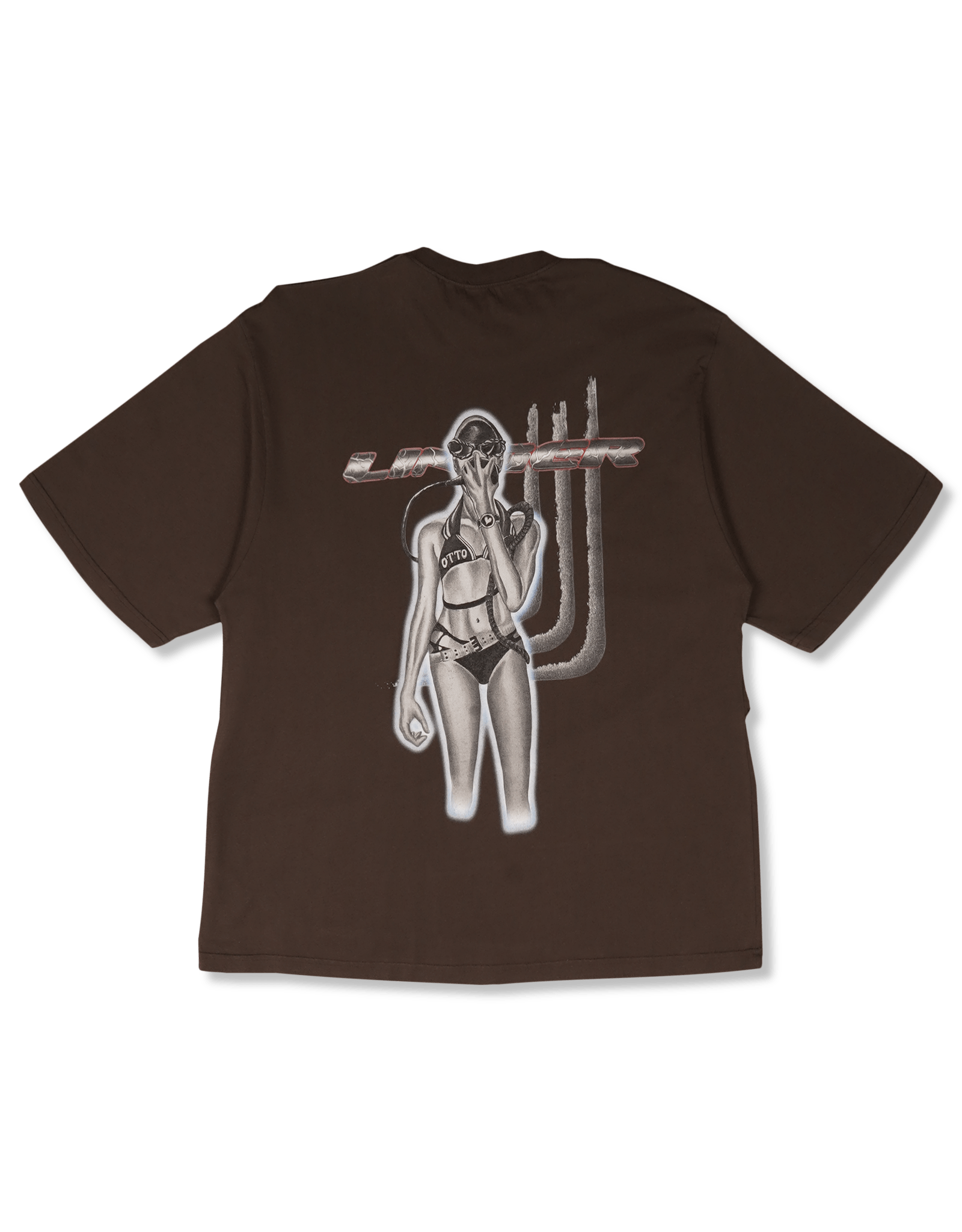Oversized T-Shirt With Flap