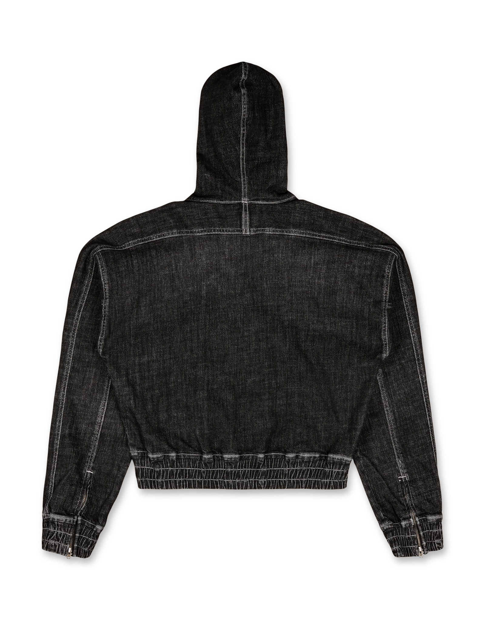 Multiline Denim Jacket