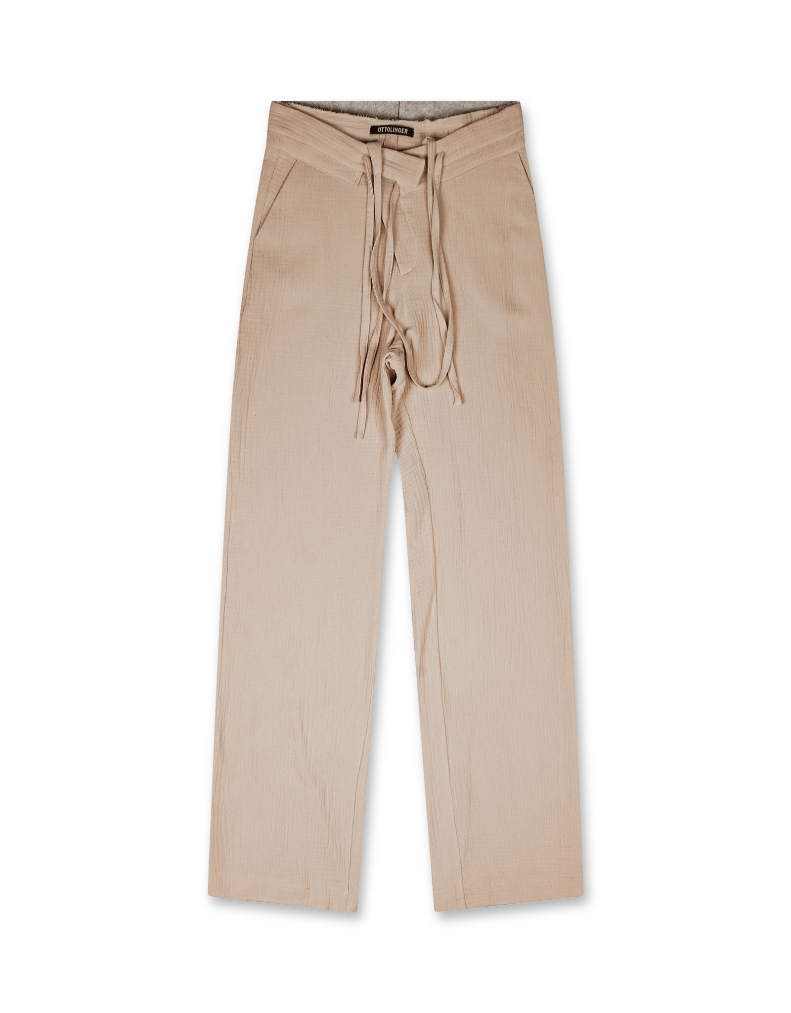 Double Fold Mousseline Suit Pants