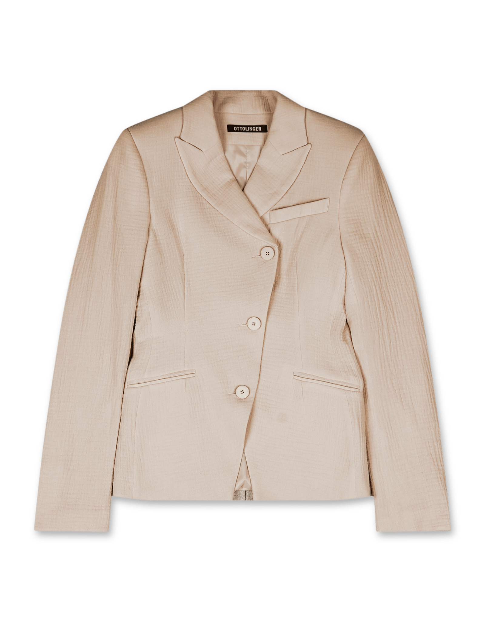 Fitted Mousseline Blazer