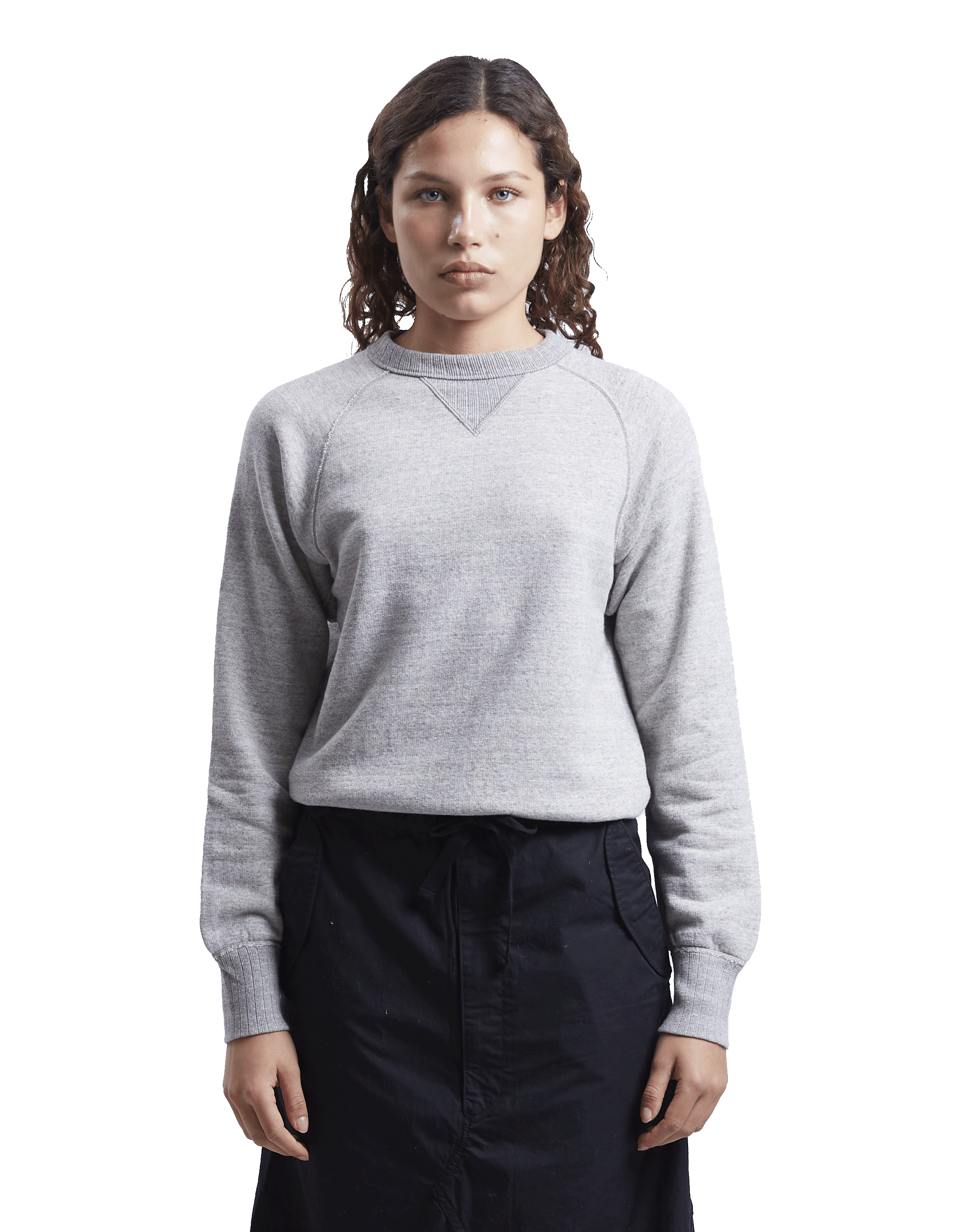 Broad Rib Crewneck Sweater