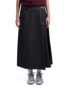 Wraped Pleated Skirt