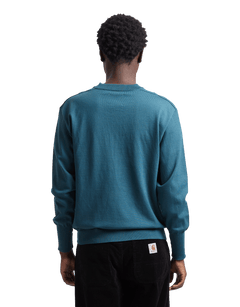 Washable Wool Crewneck Knit