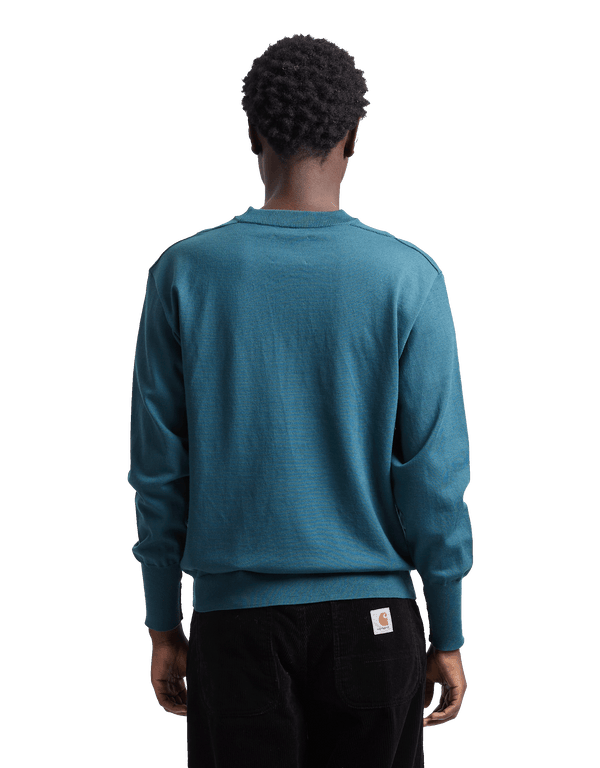 Washable Wool Crewneck Knit