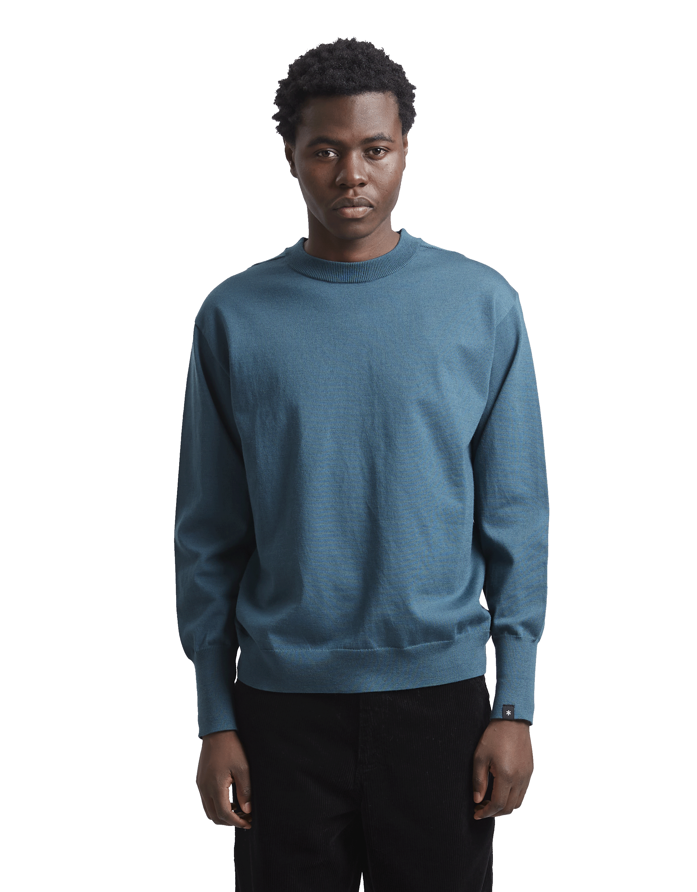 Washable Wool Crewneck Knit