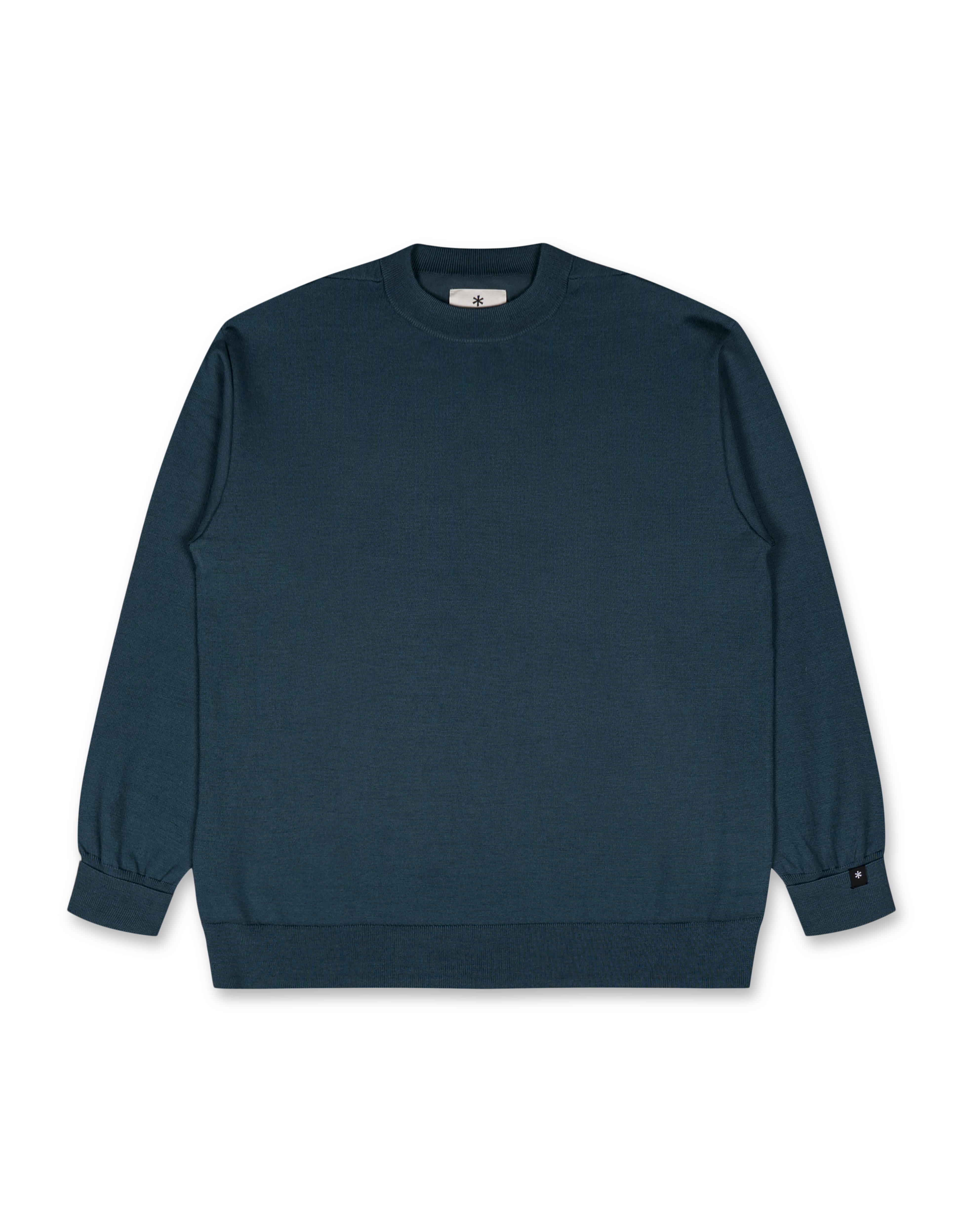 Washable Wool Crewneck Knit