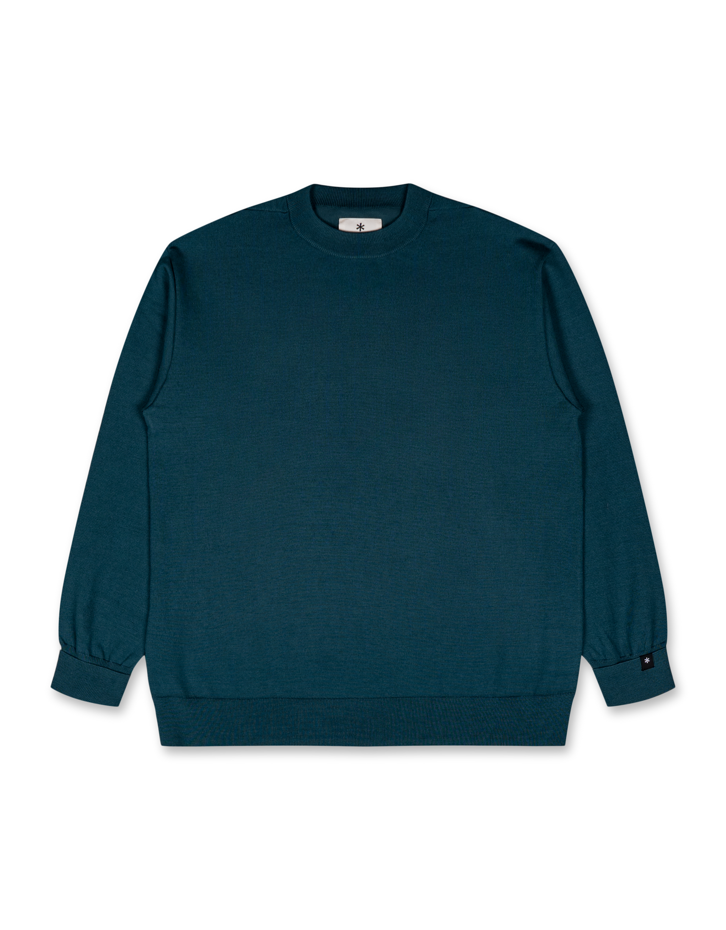 Washable Wool Crewneck Knit