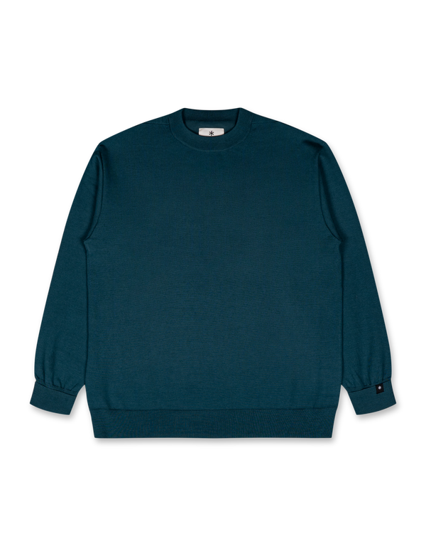 Washable Wool Crewneck Knit