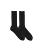 Silk Cotton Ribbed Socks