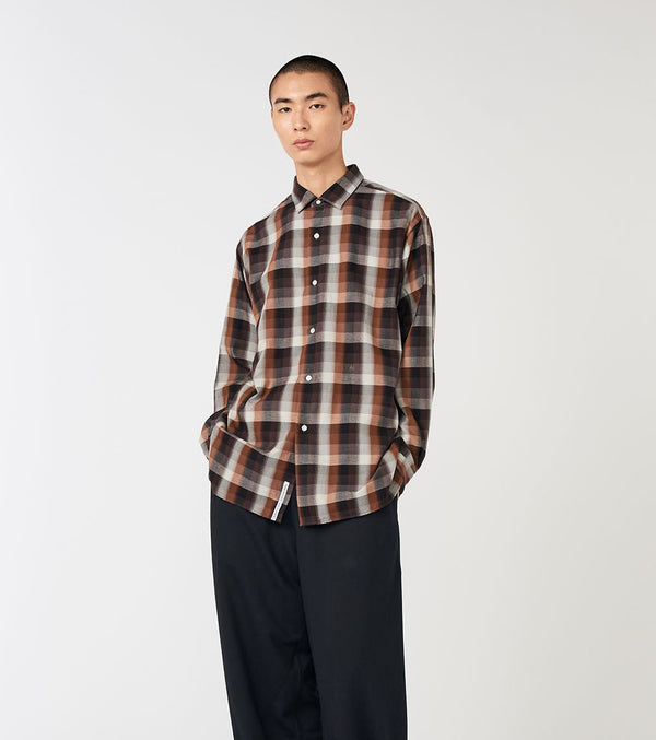 Regular Collar Wind Shirt
