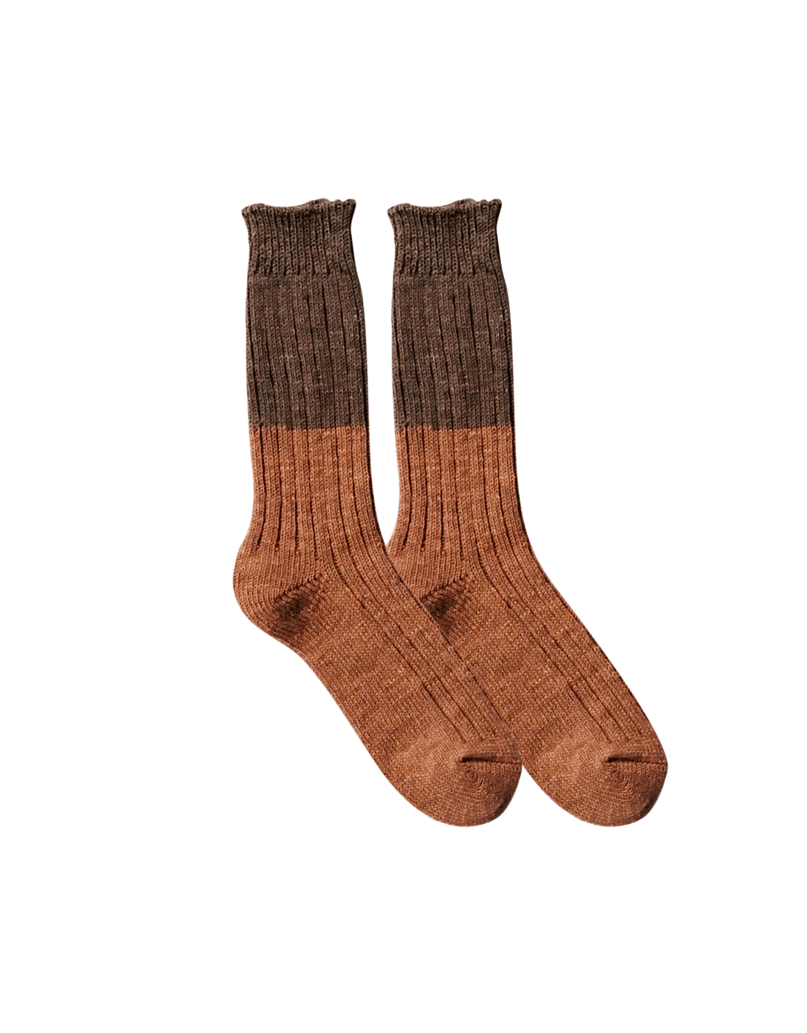 Wool Cotton Slab Socks