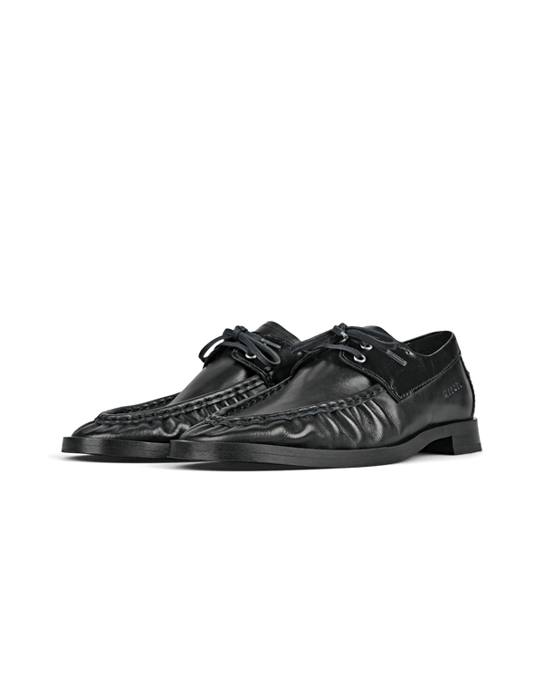 MIISTA Edelira Bicolor Derby Loafers | Rezet Store