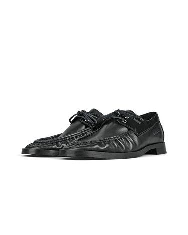 MIISTA Edelira Bicolor Derby Loafers | Rezet Store