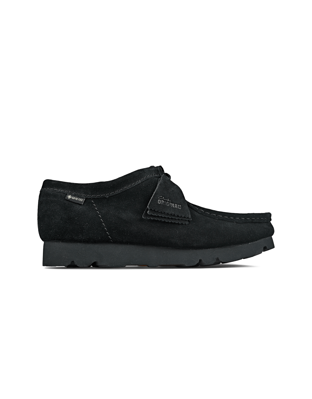 靴 CLARKS WallabeeGTX GORE-TEX BLACK WallabeeGTX / メンズ ワラビーゴアテックス（ブラックレザー