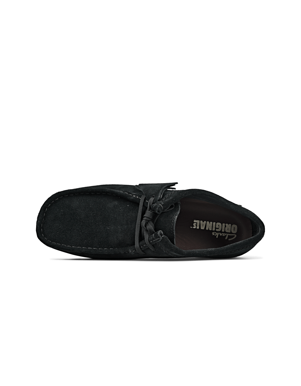 靴 CLARKS WALLABEE GORE-TEX BLACK SUEDE 261 Clarks Originals suede shoes Wallabee Gore-Tex men's black color