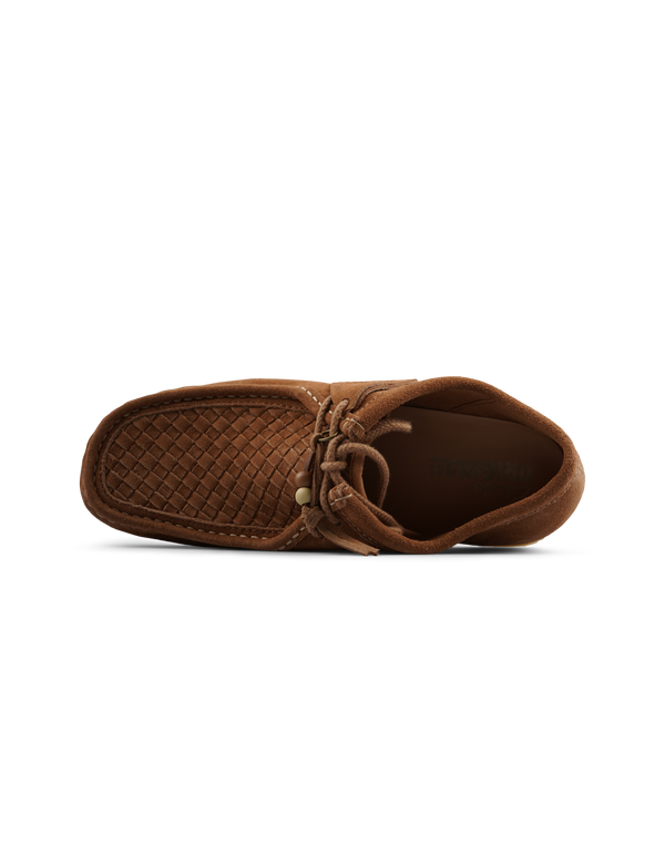 Clarks Originals Wallabee 5241A Tan Weave sneakers