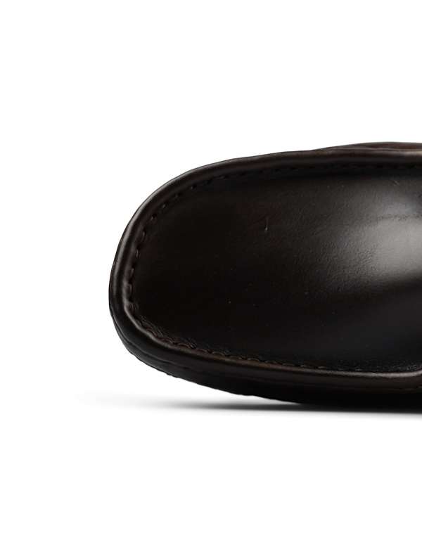 Clarks Originals Wallabee 5228 Dark Brown Lea sneakers