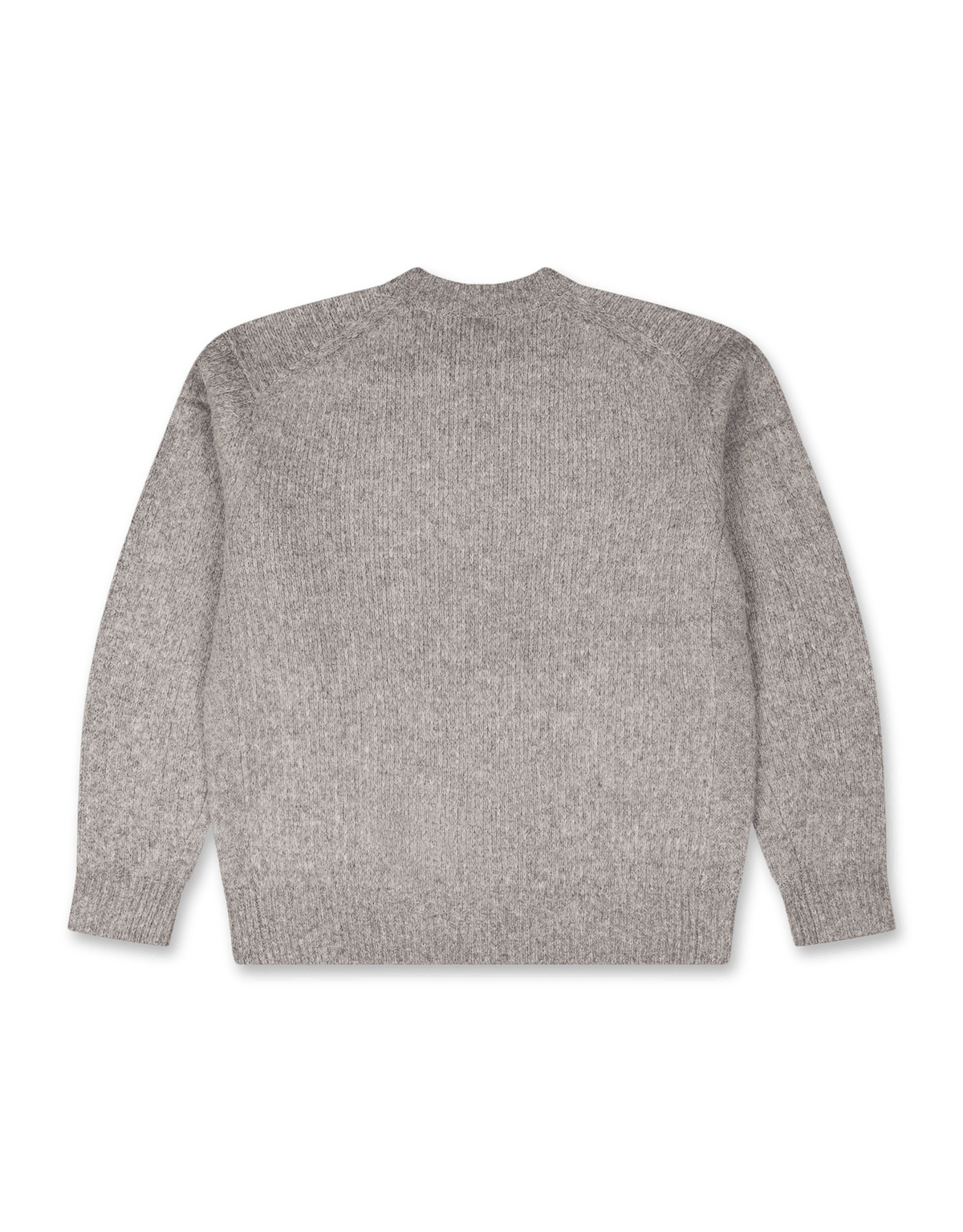 ニット/セーター ARGUE  wool mellow mixyarn knit / gray Ophelia Sweater Grey – The Row