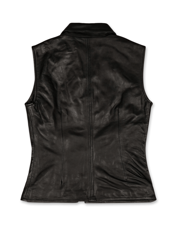 Deep Leather Vest