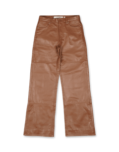 Scoop Leather Trousers