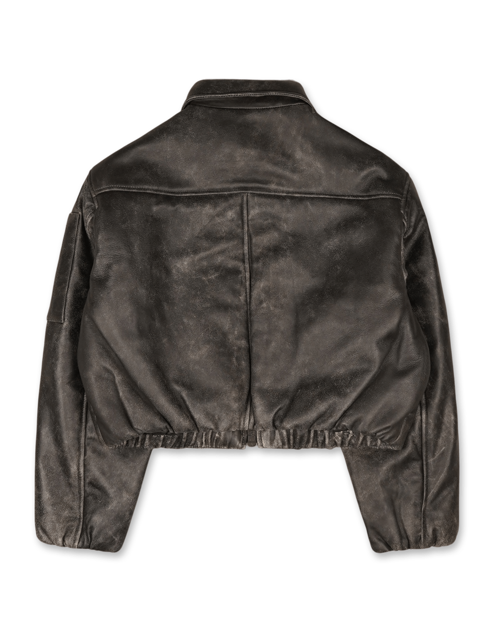 Bold Leather Bomber