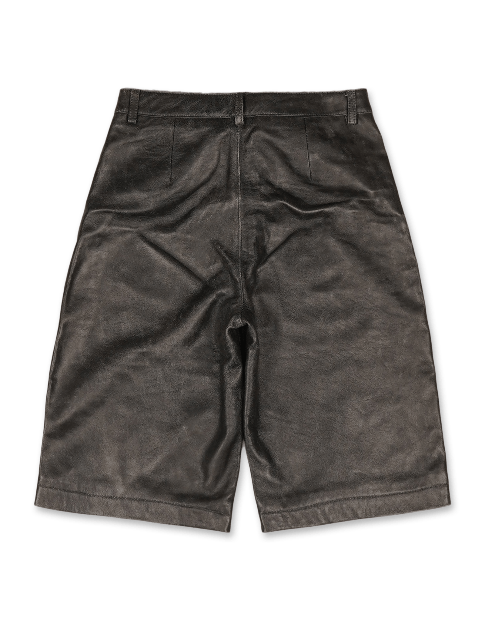 Bold Leather Shorts
