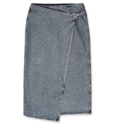 oval square Soul Denim Skirt 0107 | Rezet Store