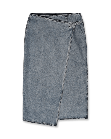 oval square Soul Denim Skirt 0107 | Rezet Store