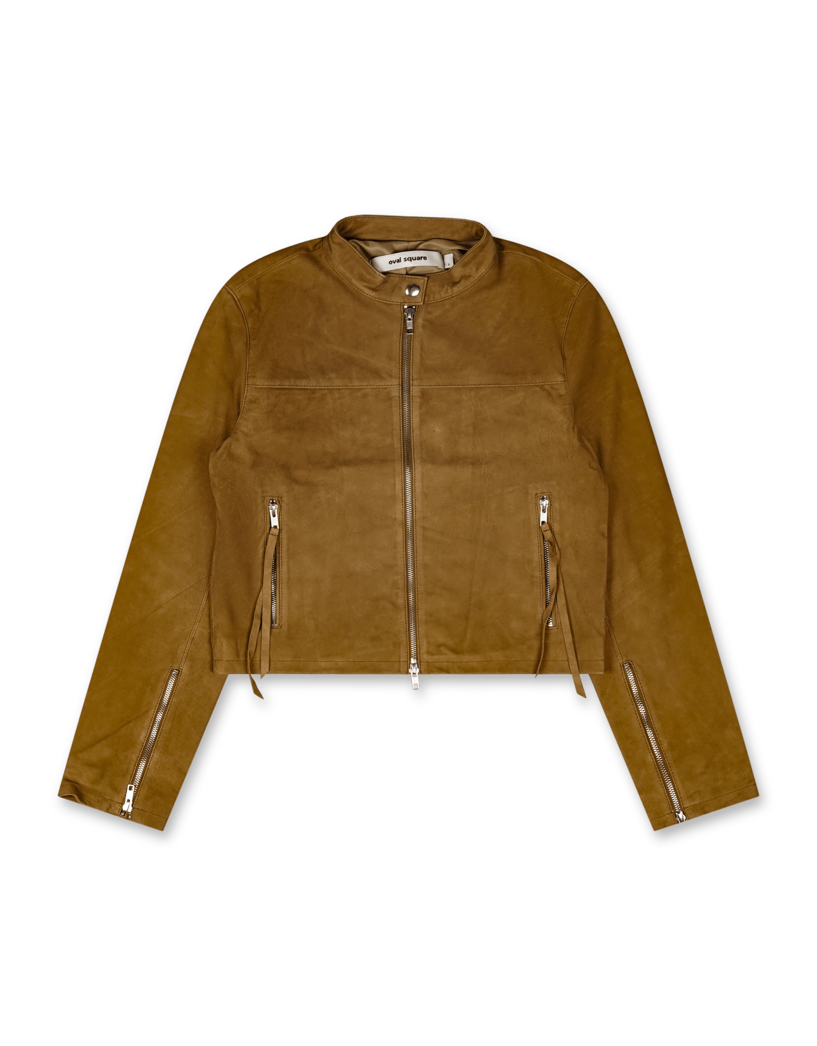 oval square Future Suede Jacket | Rezet Store