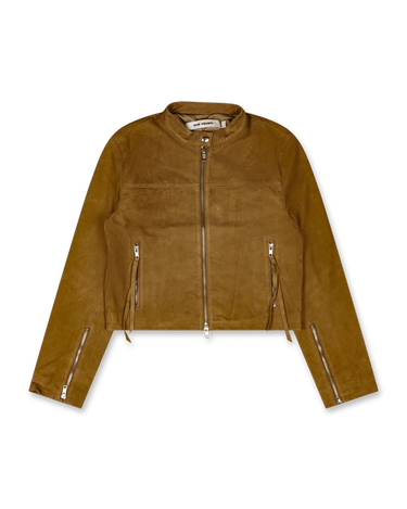 oval square Future Suede Jacket | Rezet Store