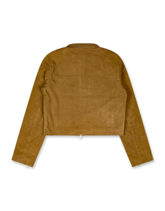oval square Future Suede Jacket | Rezet Store