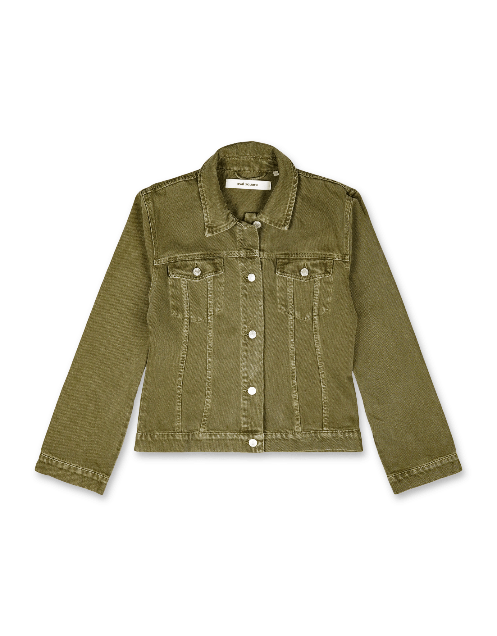 oval square Edie Denim Jacket | Rezet Store