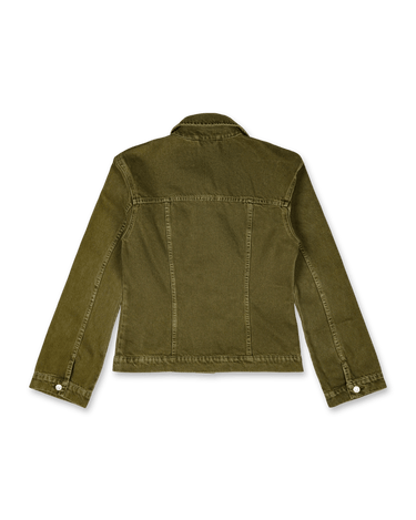 oval square Edie Denim Jacket | Rezet Store