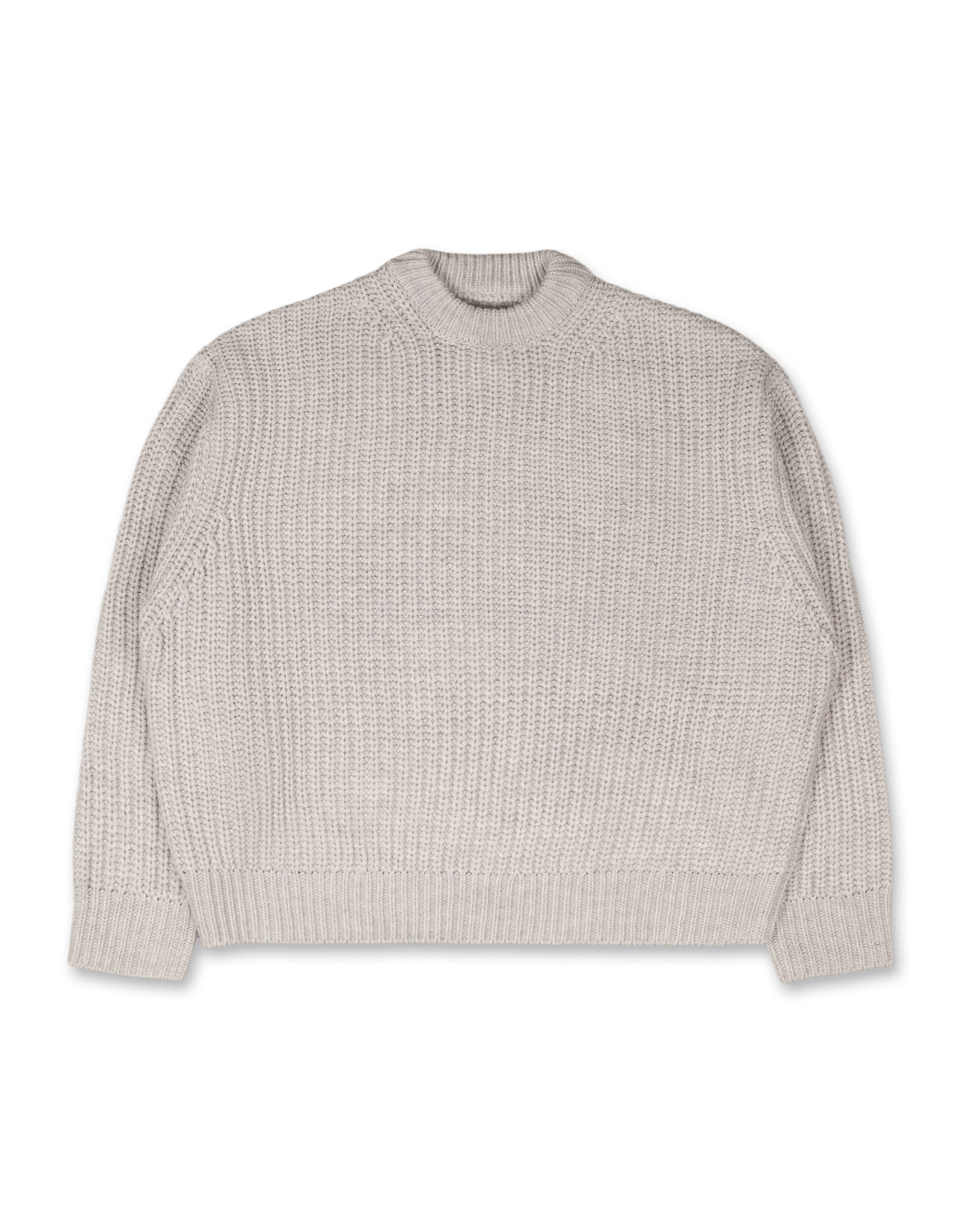 Chunky Rib Knit Crewneck