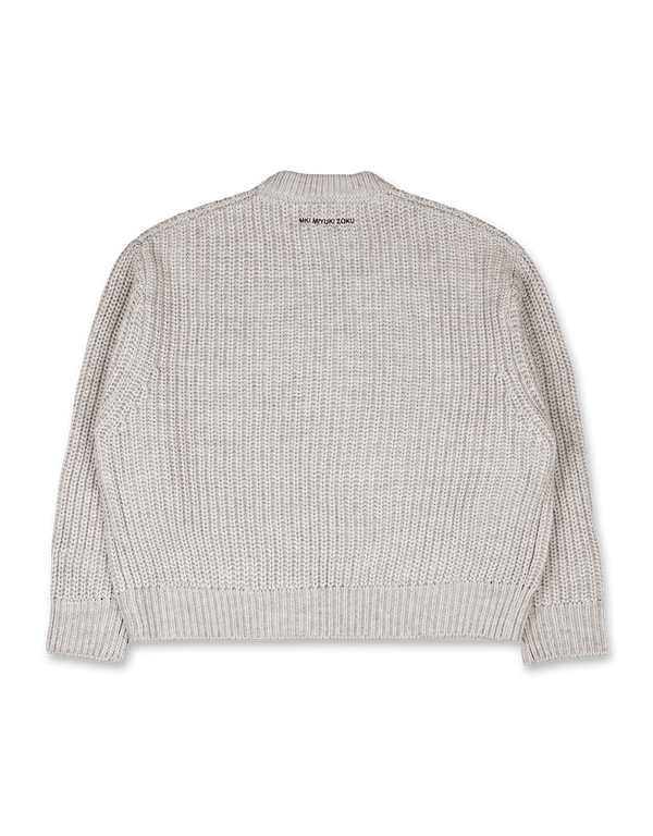 Chunky Rib Knit Crewneck