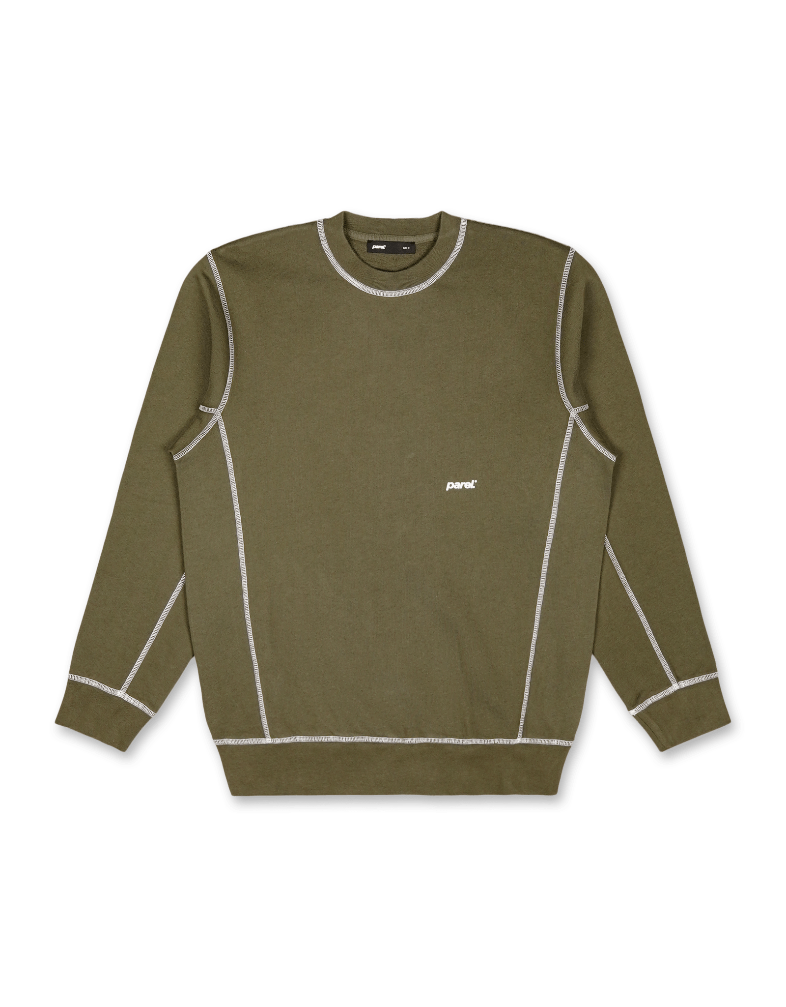 Contrast Crewneck