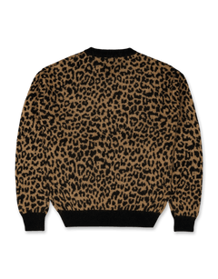 Leopard V Neck Sweater