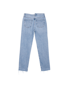 Criss Cross Straight Jeans
