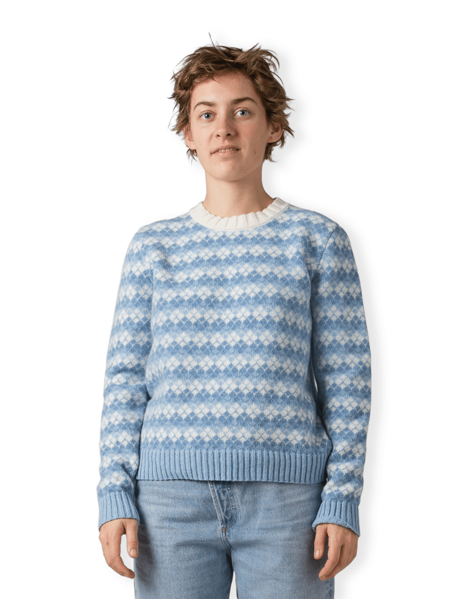 Soligna Argyle Sweater