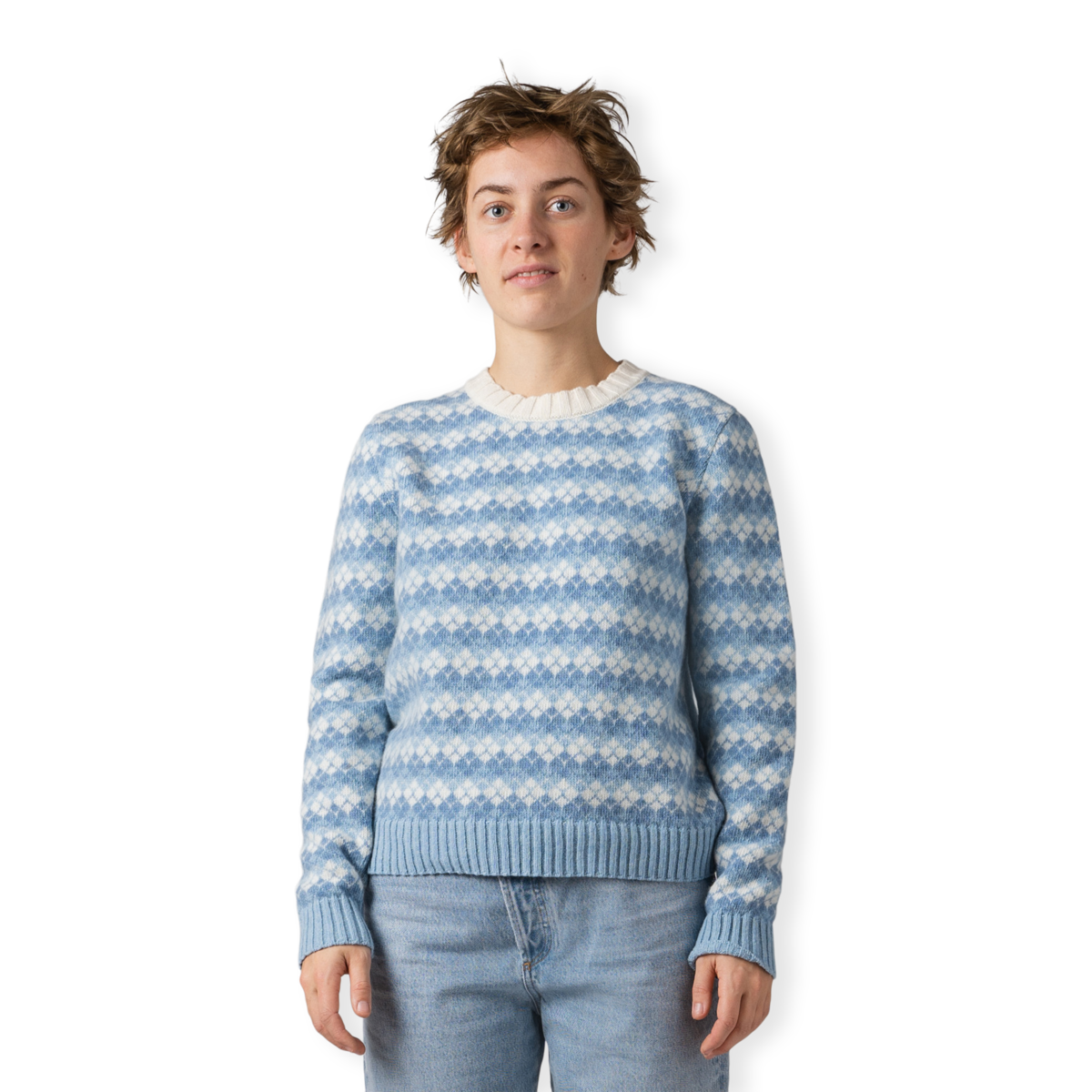 Soligna Argyle Sweater