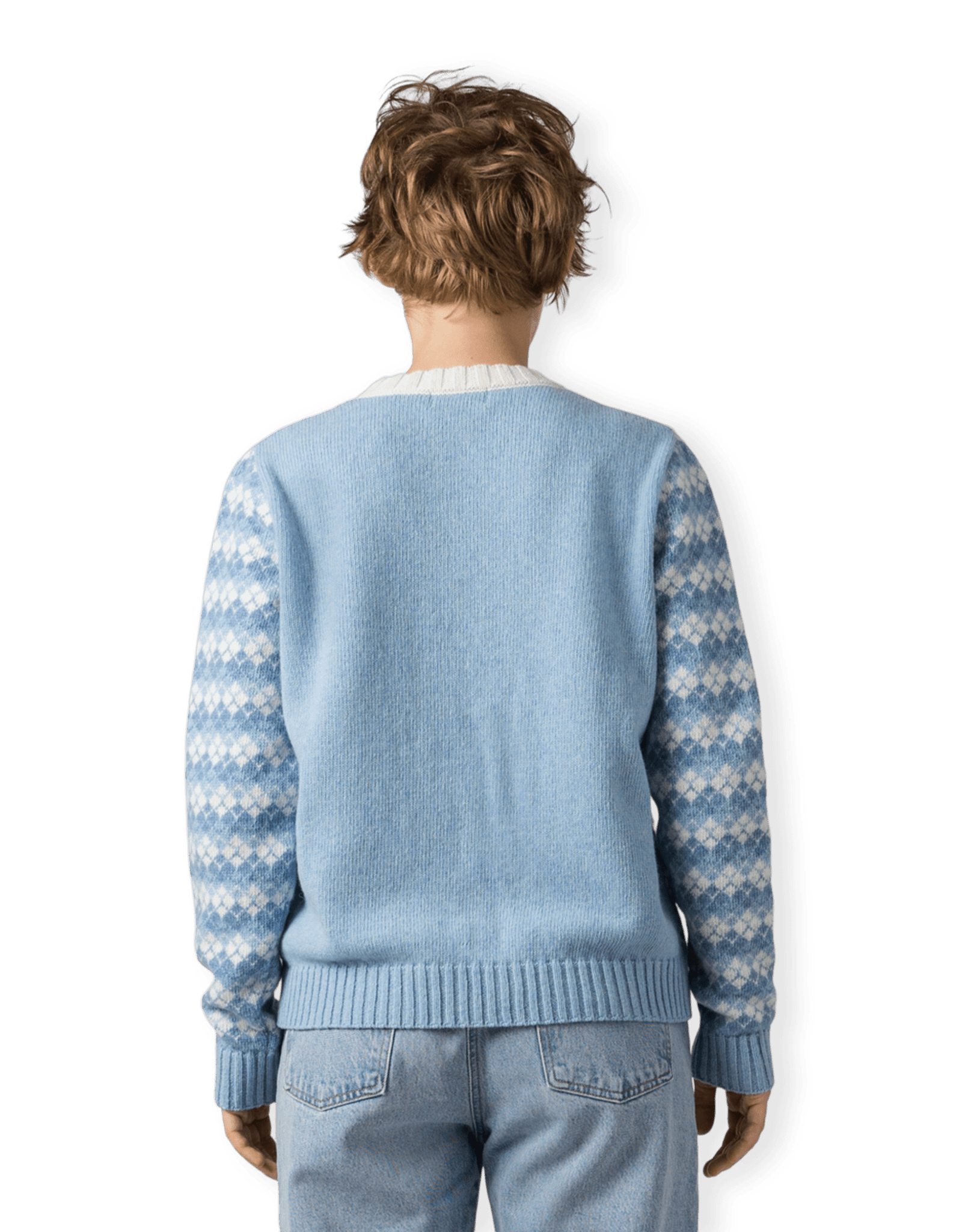 Soligna Argyle Sweater