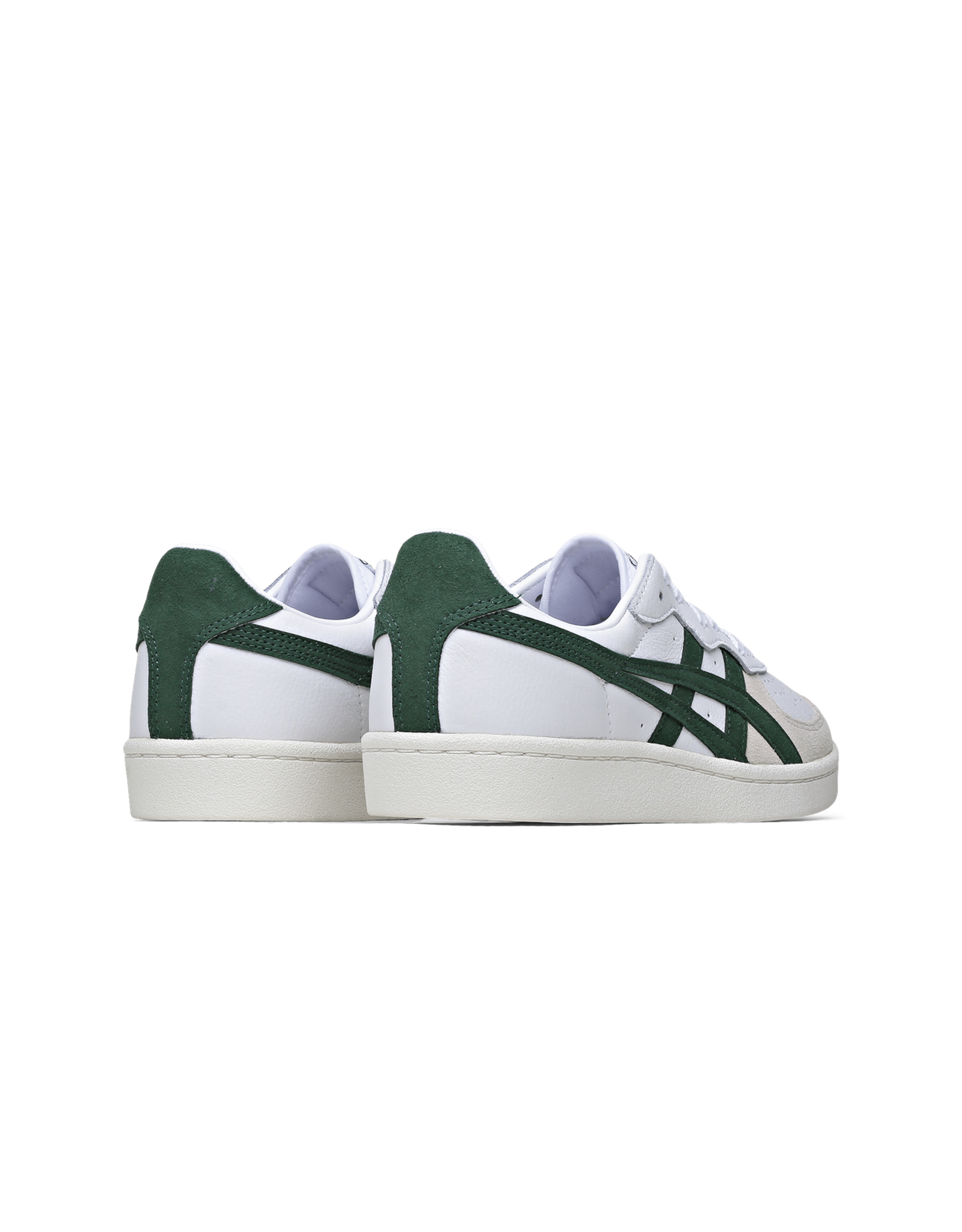 Asics gsm white hunter green discount