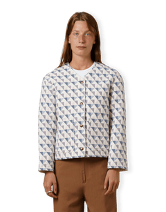 Geometric Padded Jacket