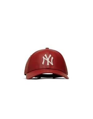 NY Yankees 9FORTY Adjustable Leather Cap