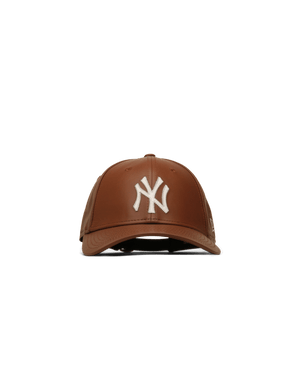 NY Yankees 9FORTY Adjustable Leather Cap